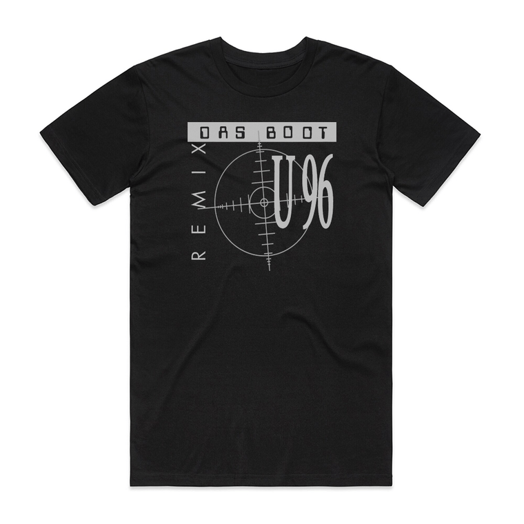 U96 Das Boot Album Cover T-Shirt Black
