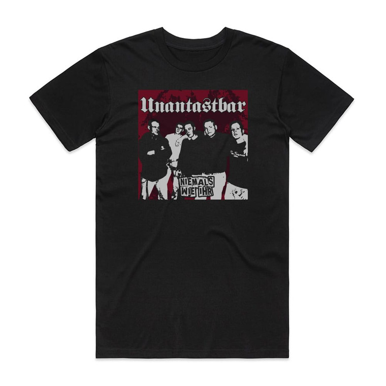 Unantastbar Niemals Wie Ihr Re Release Album Cover T-Shirt Black