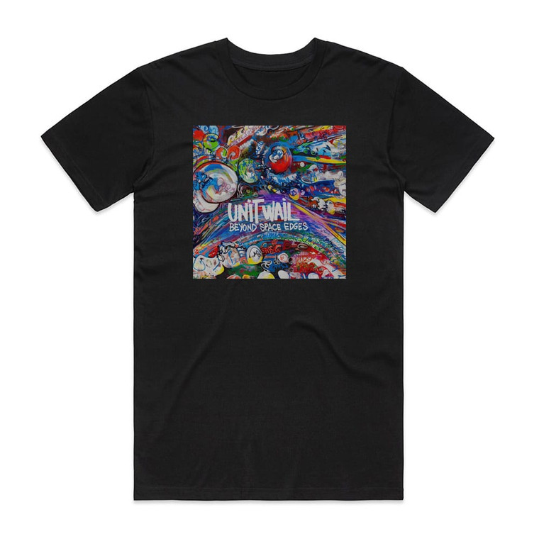 Unit Wail Beyond Space Edges Album Cover T-Shirt Black