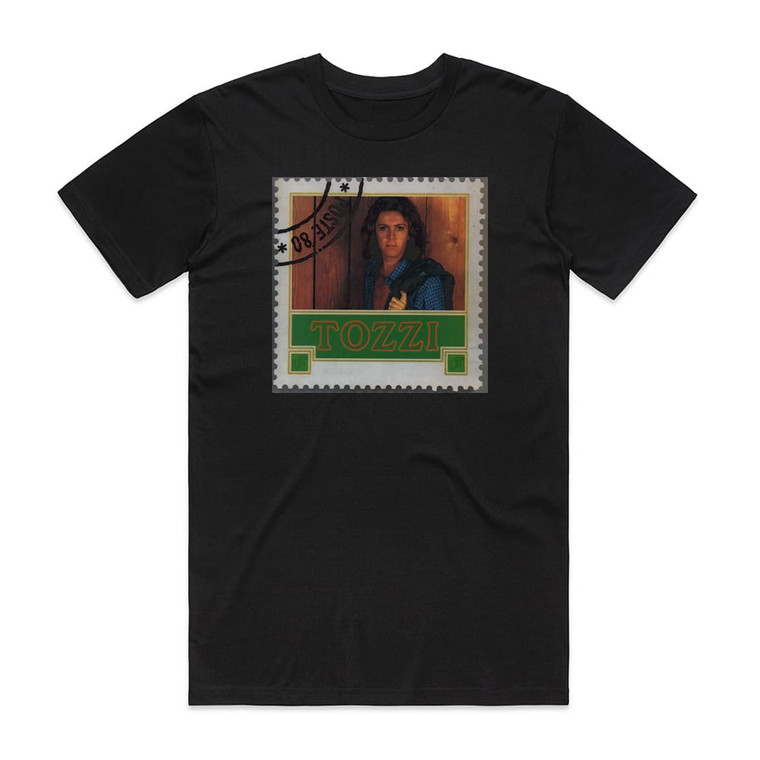 Umberto Tozzi Tozzi Album Cover T-Shirt Black