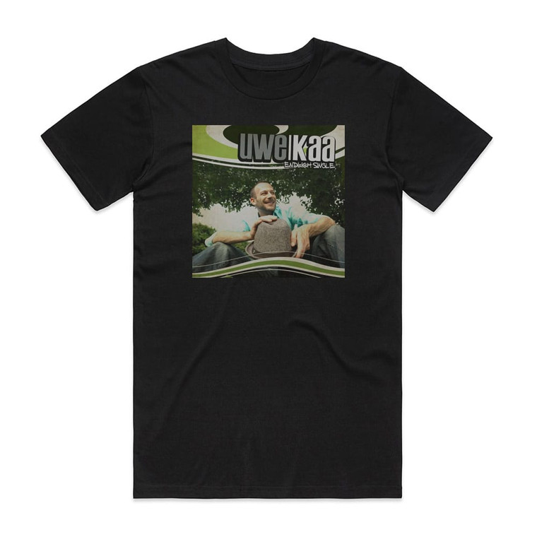 Uwe Kaa Endlich Single Album Cover T-Shirt Black