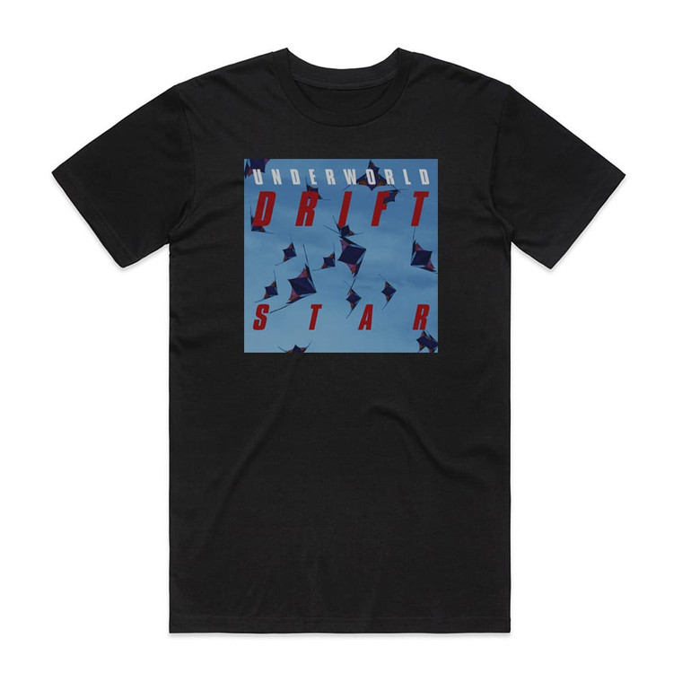 Underworld S T A R Album Cover T-Shirt Black