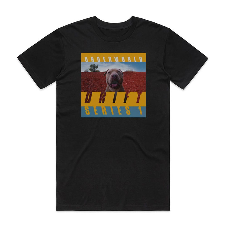 Underworld Drift Series 1 Album Cover T-Shirt Black