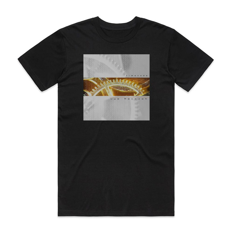 Uwe Reckzeh Timecode 5 Album Cover T-Shirt Black