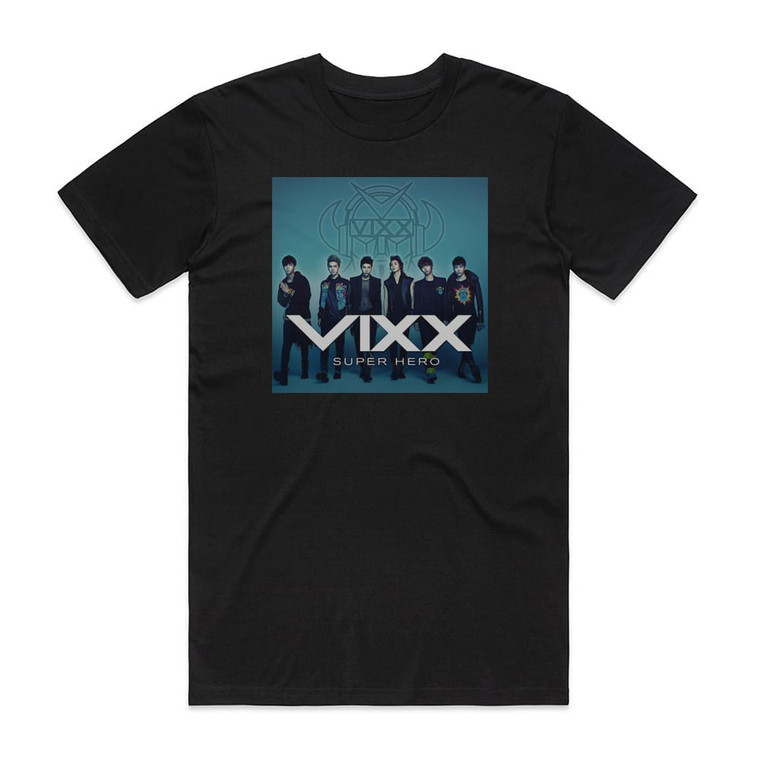 VIXX Super Hero Album Cover T-Shirt Black