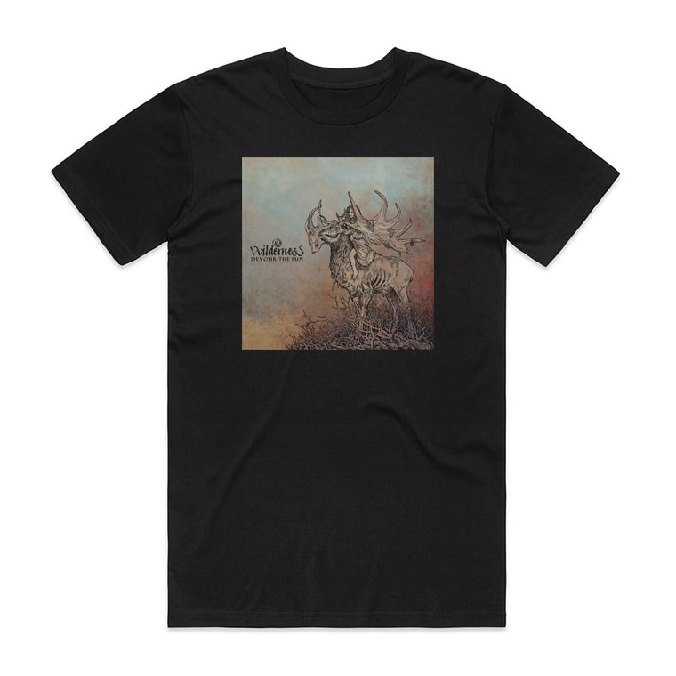 vvilderness Devour The Sun 1 Album Cover T-Shirt Black