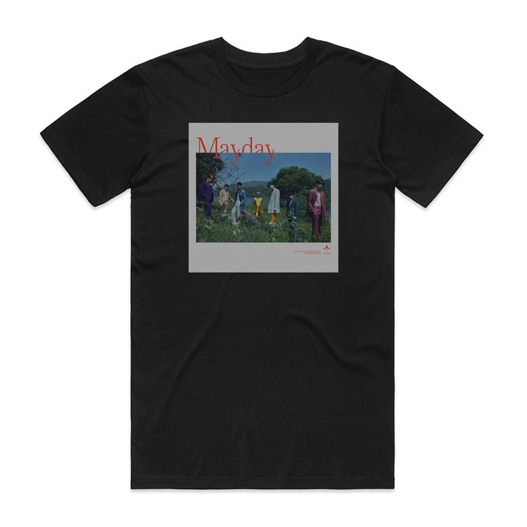 VICTON Mayday Album Cover T-Shirt Black
