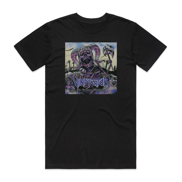 Vindicator The Antique Witcheries Album Cover T-Shirt Black
