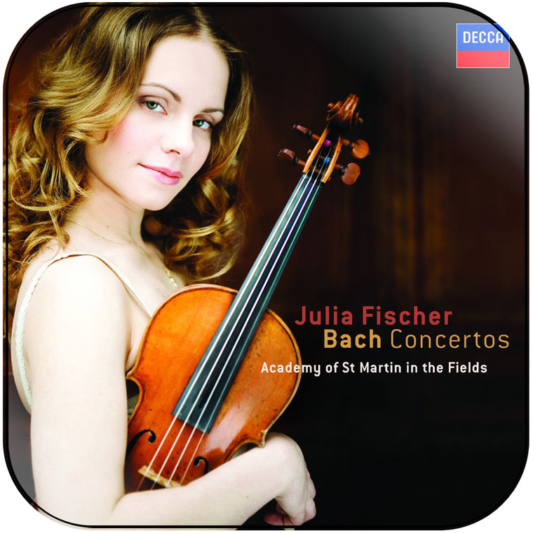 Julia Fischer Bach Concertos Album Cover Sticker