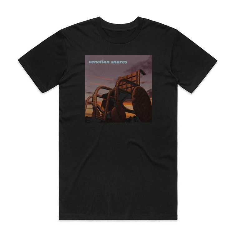 Venetian Snares The Chocolate Wheelchair Album Album Cover T-Shirt Black