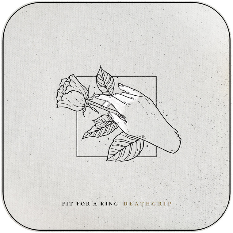 Fit for a King Deathgrip Album Cover Sticker