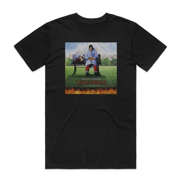Various Artists Little Nicky Album Cover T-Shirt Black