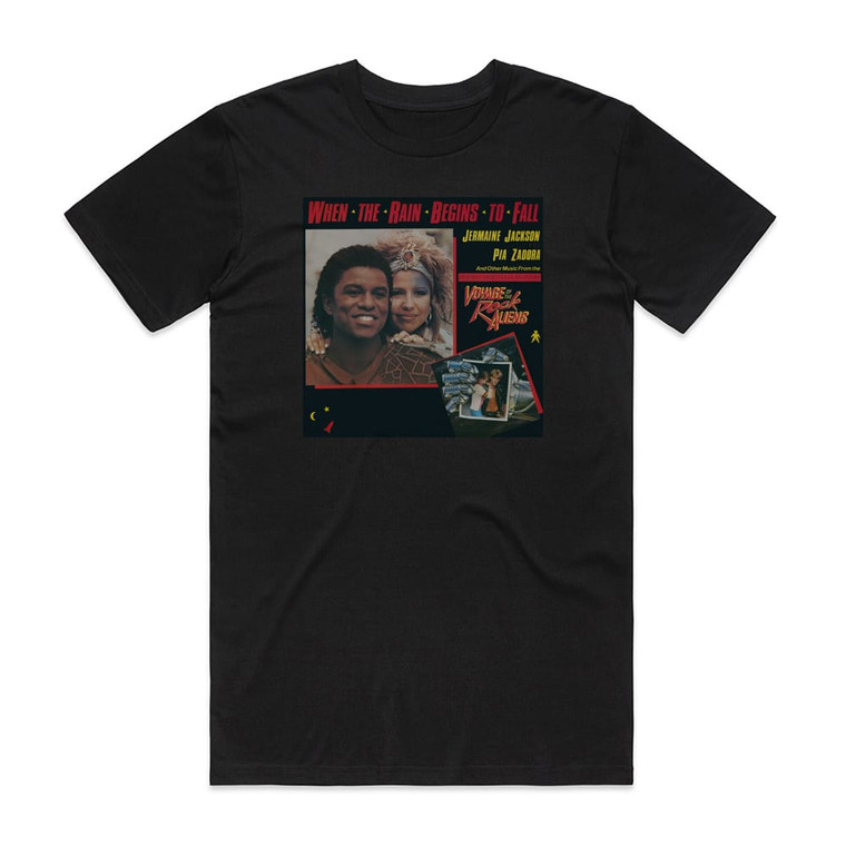 Various Artists Voyage Of The Rock Aliens Album Cover T-Shirt Black