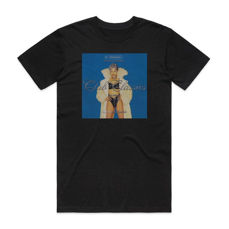 Various Artists The House Collection Club Classics Volume 3 3 Album Cover T-Shirt Black