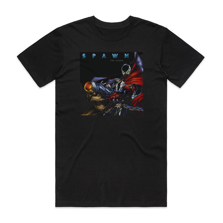 Various Artists Spawn The Album 3 Album Cover T-Shirt Black