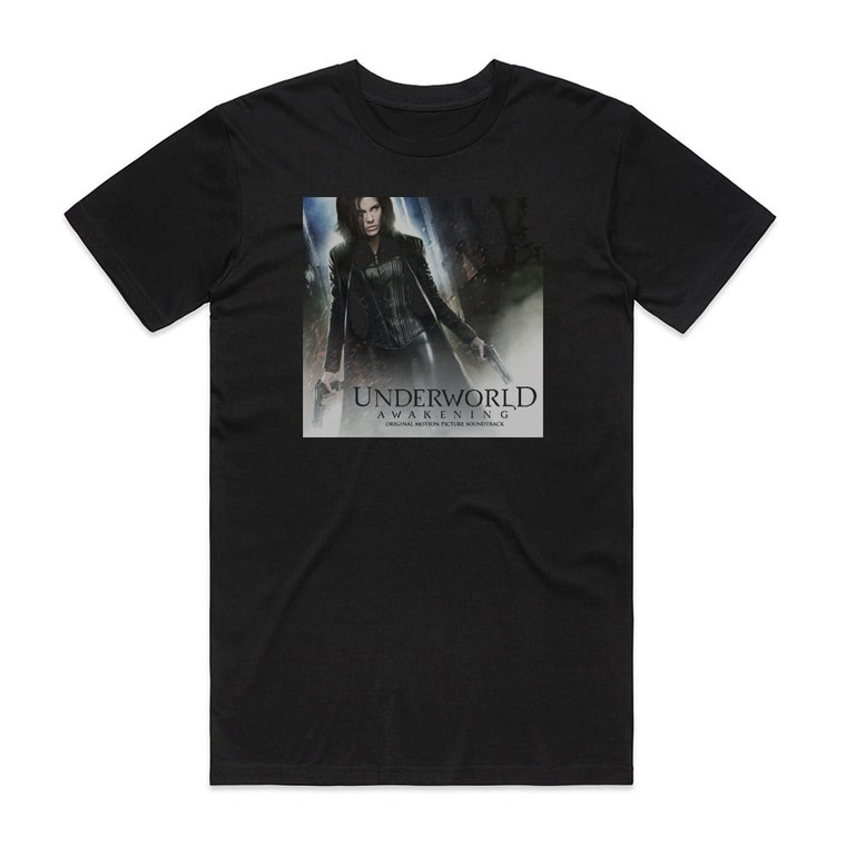 Various Artists Underworld Awakening Album Cover T-Shirt Black