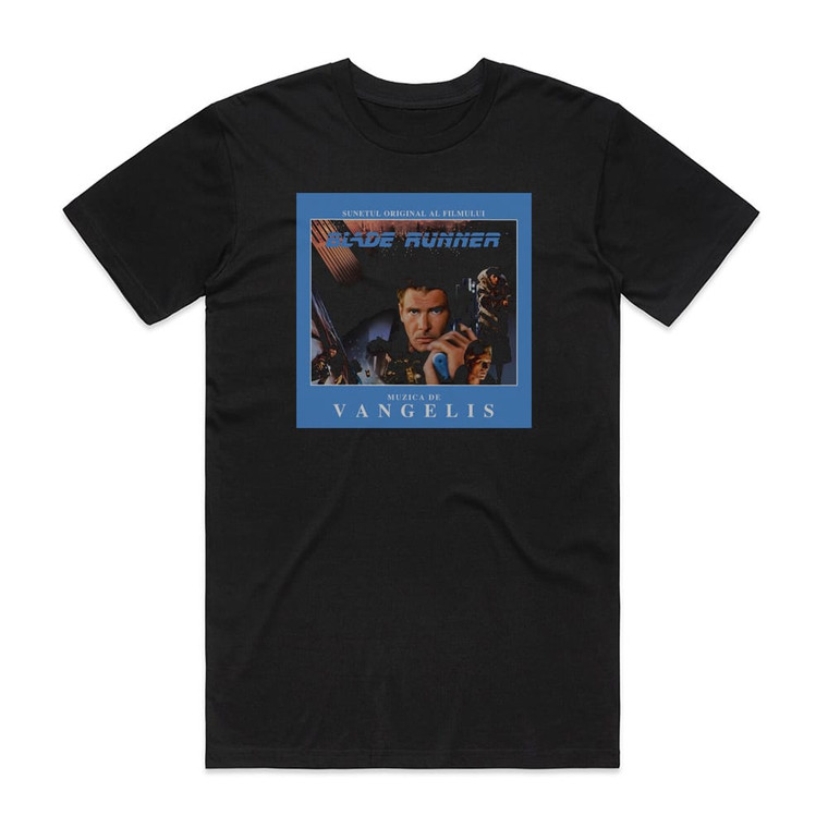 Vangelis Blade Runner 6 Album Cover T-Shirt Black