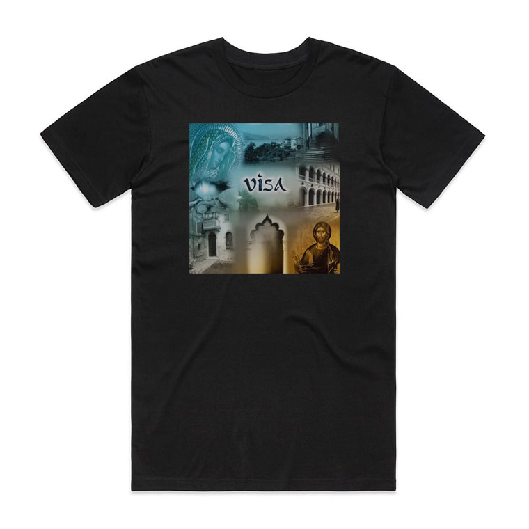 Viza Visa Album Cover T-Shirt Black