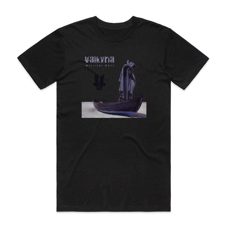 Valkiria Mystical Mass Album Cover T-Shirt Black