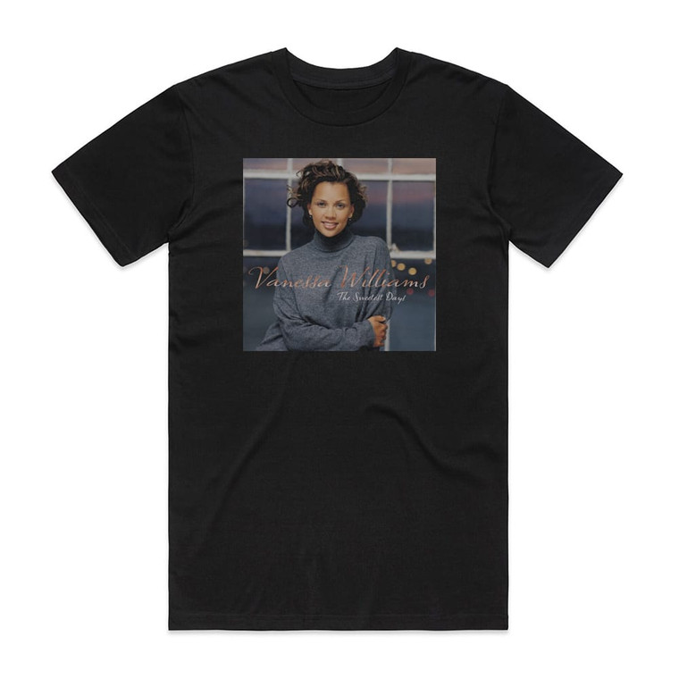 Vanessa Williams The Sweetest Days Album Cover T-Shirt Black