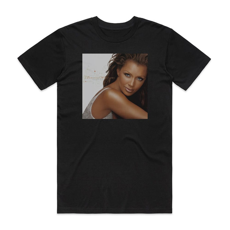 Vanessa Williams Silver Gold Album Cover T-Shirt Black