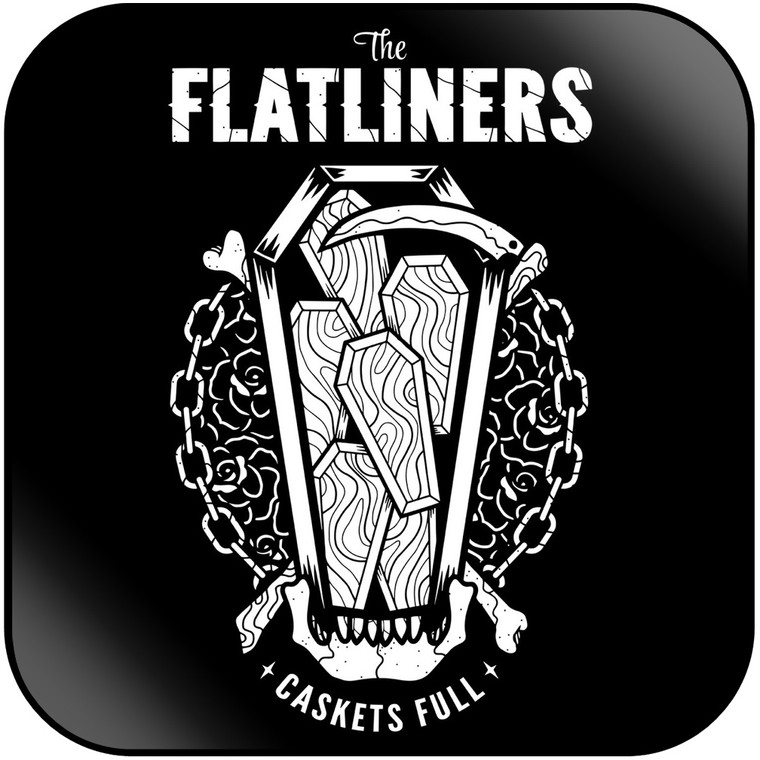 The Flatliners Caskets Full Album Cover Sticker