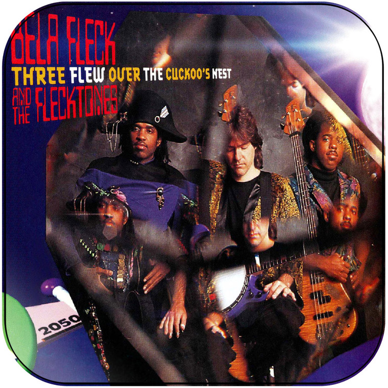 Bela Fleck and The Flecktones Three Flew Over The Cuckoos Nest Album Cover Sticker