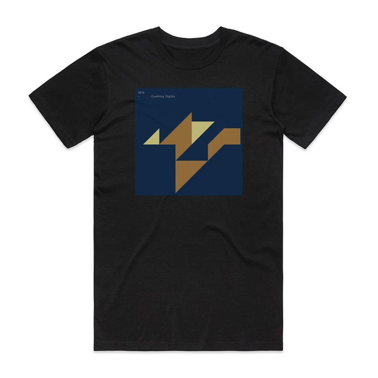 Veto Crushing Digits Album Cover T-Shirt Black