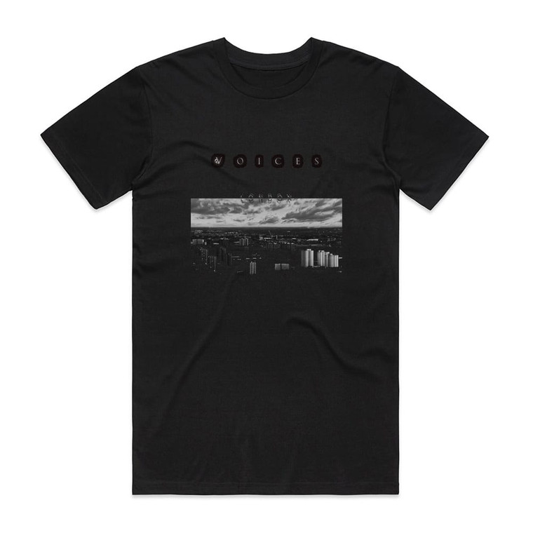 Voices London Album Cover T-Shirt Black