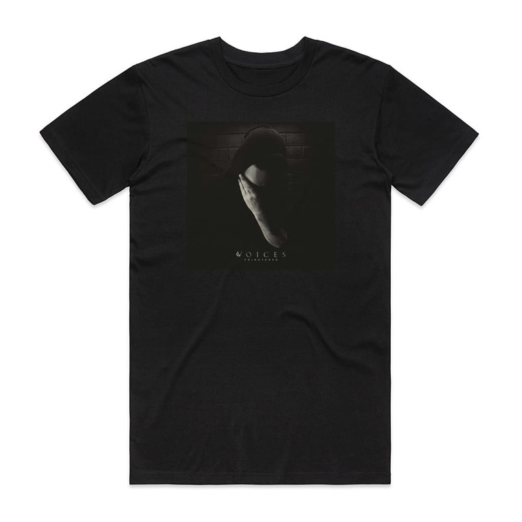 Voices Frightened Album Cover T-Shirt Black