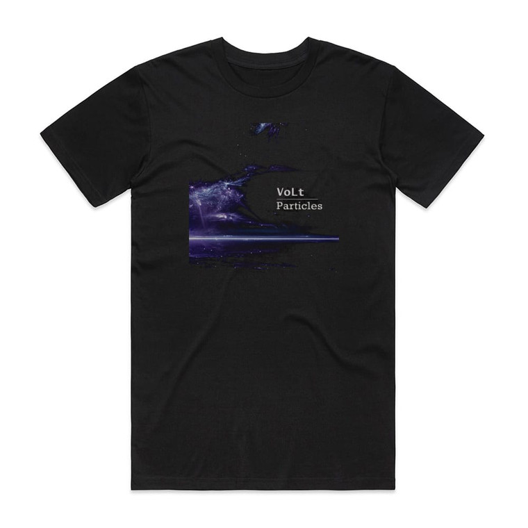 Volt Particles Album Cover T-Shirt Black