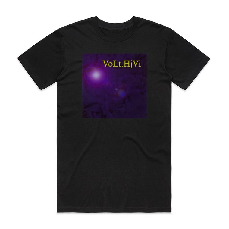 Volt Hjvi Album Cover T-Shirt Black Volt Hjvi Album Cover T-Shirt Black