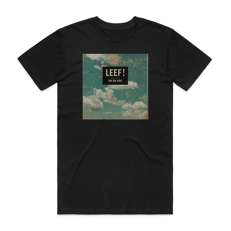 Van Dik Hout Leef Album Cover T-Shirt Black Van Dik Hout Leef Album Cover T-Shirt Black