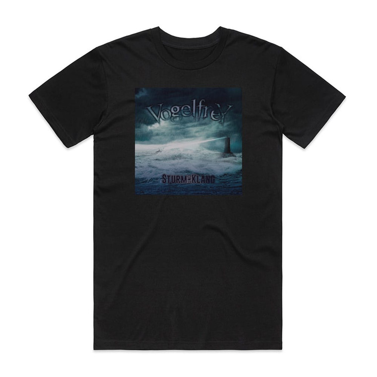 Vogelfrey Sturm Und Klang Album Cover T-Shirt Black