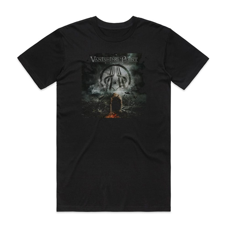 Vanishing Point Dead Elysium Album Cover T-Shirt Black