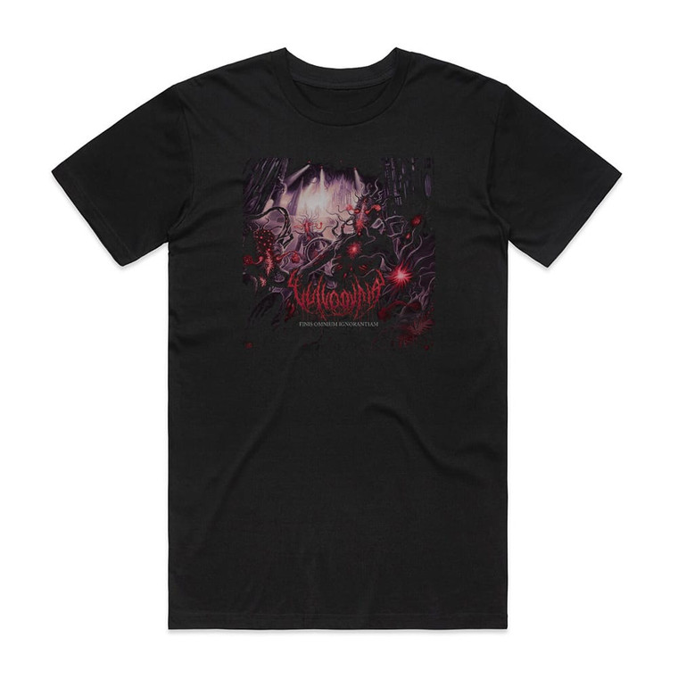Vulvodynia Finis Omnium Ignorantiam Album Cover T-Shirt Black