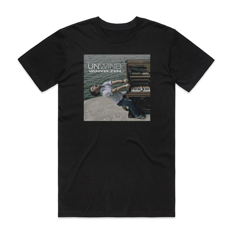 VanVelzen Unwind Album Cover T-Shirt Black