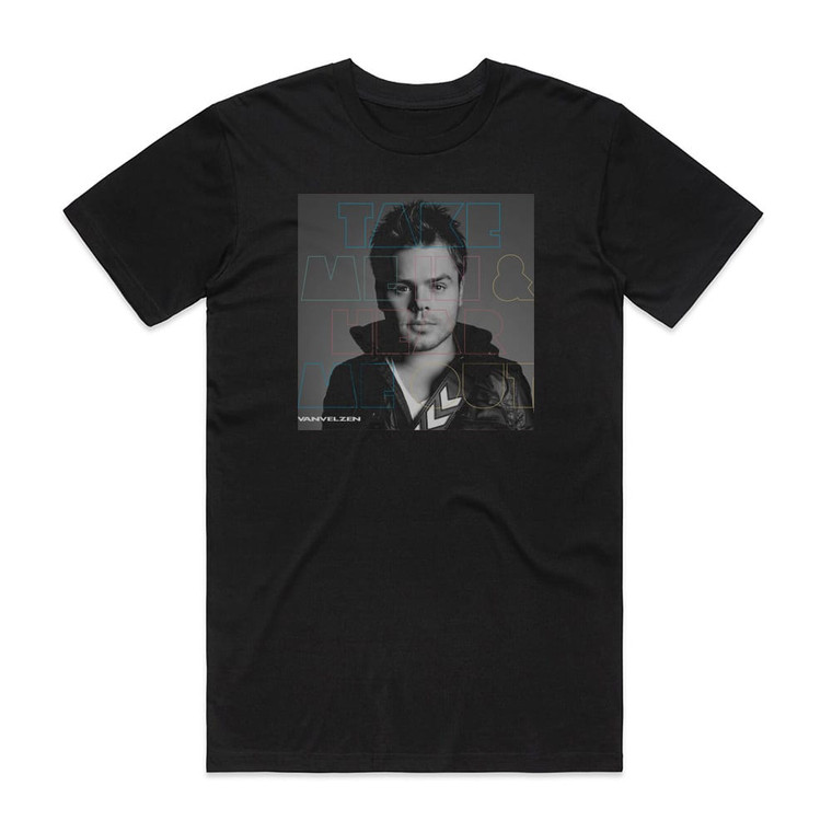 VanVelzen Hear Me Out Album Cover T-Shirt Black