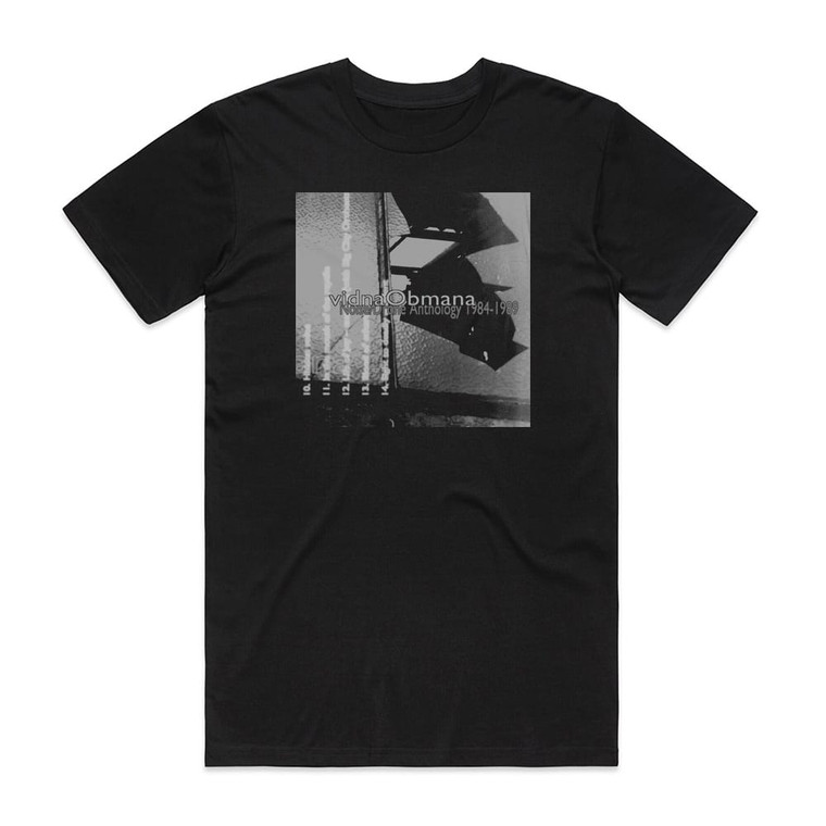 Vidna Obmana Noisedrone Anthology 1984 1989 Album Cover T-Shirt Black Vidna Obmana Noisedrone Anthology 1984 1989 Album Cover T-Shirt Black