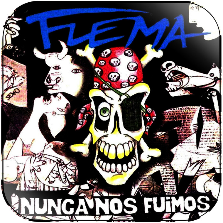 Flema Nunca Nos Fuimos Album Cover Sticker