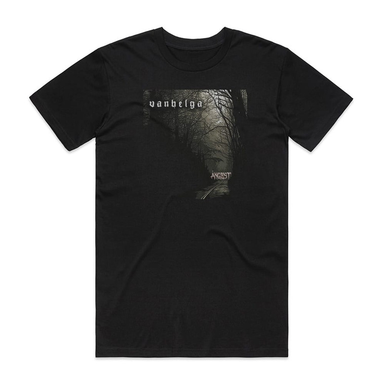 Vanhelga Ngest Album Cover T-Shirt Black