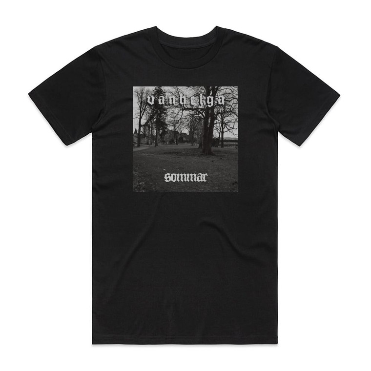 Vanhelga Sommar Album Cover T-Shirt Black