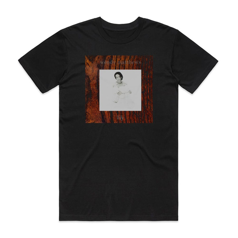 Wendy Matthews Lily Album Cover T-Shirt Black