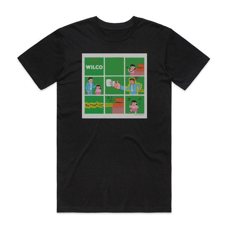 Wilco Schmilco Album Cover T-Shirt Black