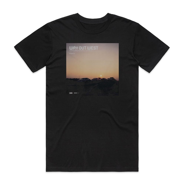 Way Out West Stealth 2 Album Cover T-Shirt Black