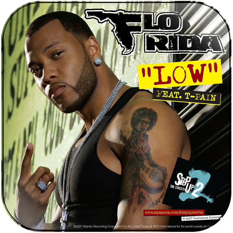 Flo Rida Low Album Cover Sticker