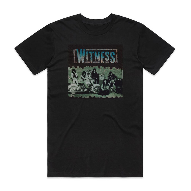 Witness Witness Album Cover T-Shirt Black