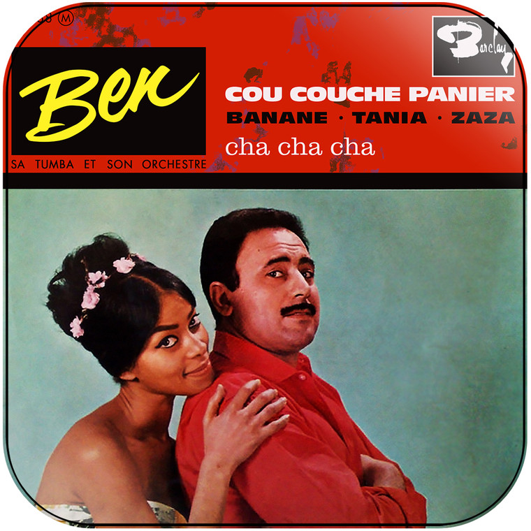 Orchestre, BEN Sa Tumba et son Cou Couche Panier Album Cover Sticker
