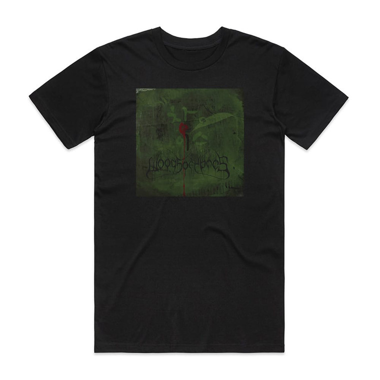 Woods of Ypres W4 The Green Album Album Cover T-Shirt Black Woods of Ypres W4 The Green Album Album Cover T-Shirt Black