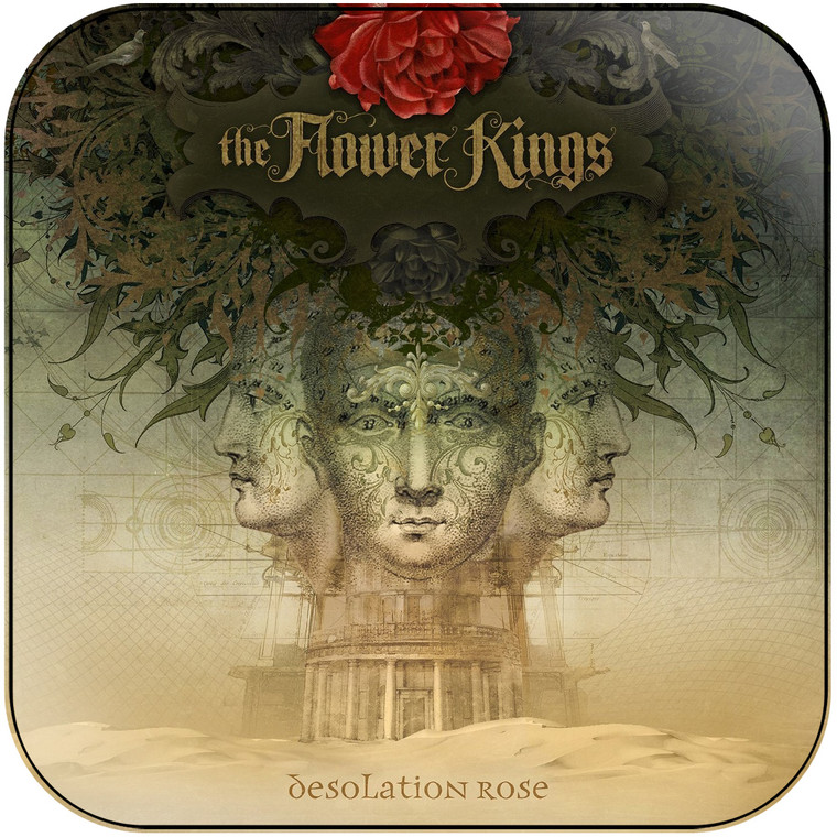 The Flower Kings Desolation Rose Album Cover Sticker